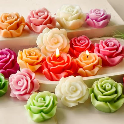2 Pack Flower Soap & Candle Mold (2 Count)