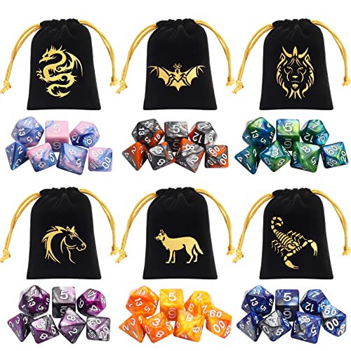 Polyhedral Dice Set (42 Count)