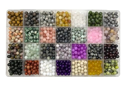 1260Pcs 6mm Natural Gemstone Beads