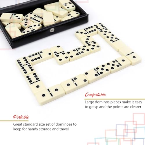 Premium Double 6 Dominoes Set