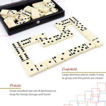 Premium Double 6 Dominoes Set
