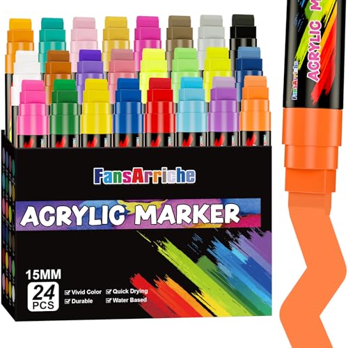 Acrylic Paint Markers (24 Count)