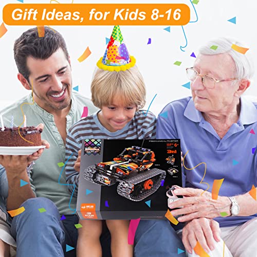 STEM Remote Control Building Kit 3 in 1 RC Tracked Racer