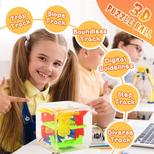 3D Puzzle Maze Cube