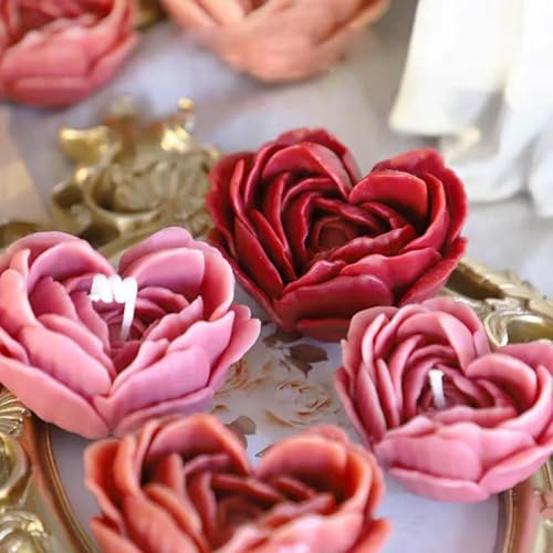 2Pack Heart Candle Mold (2 Count)