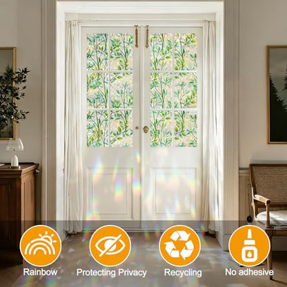 Window Privacy Film Stain Glass Window Film Rainbow Window Film Window clings Non