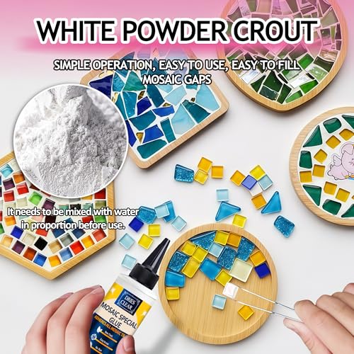 Mosaic Grout with Tile Tools
