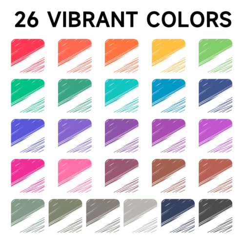 Erasable Gel Pens (26 Count)