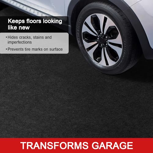 Heavy Duty Garage Floor Mat 17' x 7'4"