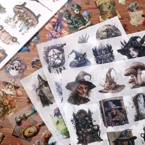 Fantasy Scrapbook Stickers 20 Sheets 240 Pre