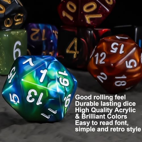 25 Sets Polyhedral Dice (175 Count)