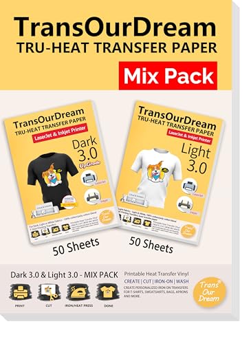 Tru Heat Transfer Paper for T Shirts