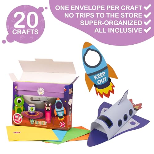 20 Space Arts & Crafts for Kids