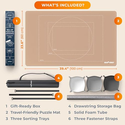 The Original Newverest Jigsaw Puzzle Mat Roll Up