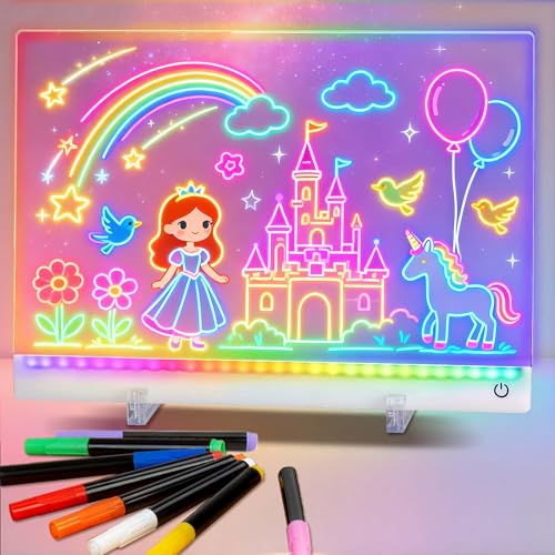 Rechargeable LED Drawing Board for Kids