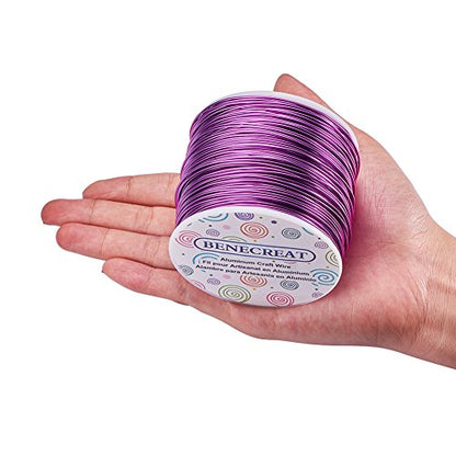 18 Gauge Jewelry Craft Aluminum Wire 492 Feet Bendable Metal Sculpting Wire for Craft Floral Model Skeleton Making