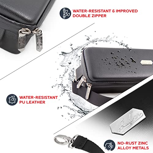 Black Bolt Card Carrying Case fits PM Cards and other TCG Games