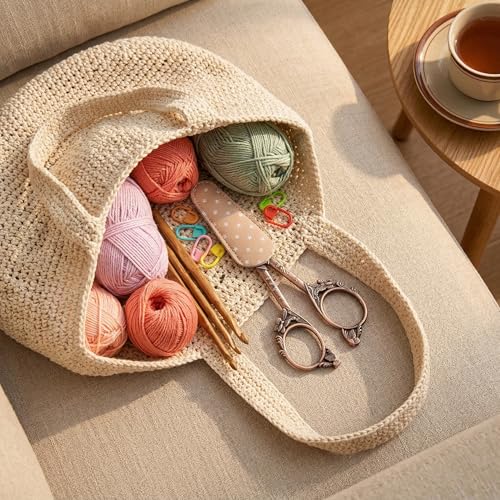 Crochet Scissors with Cover