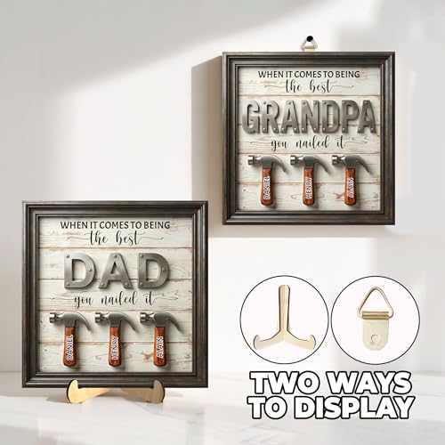 Personalized Fathers Day Dad Gifts from Daughters Sons