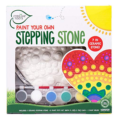 Mosaic Heart Stepping Stone