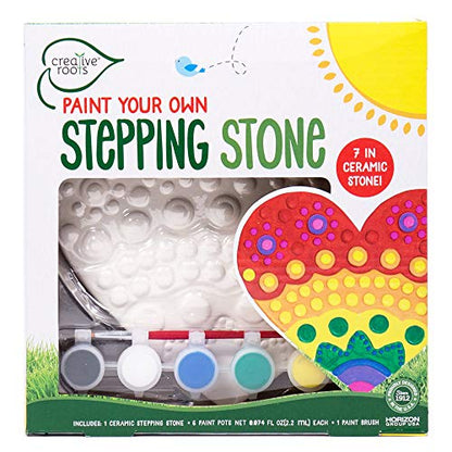 Mosaic Heart Stepping Stone