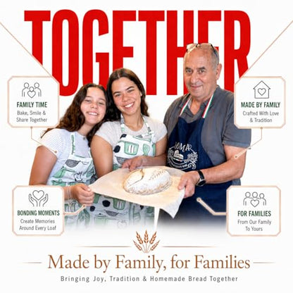 Premium Sourdough Starter Kit 42oz Glass Jar