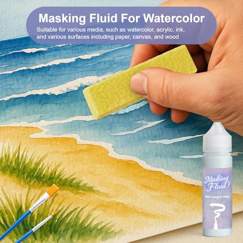 120ml Masking Fluid for Art Watercolor Painting