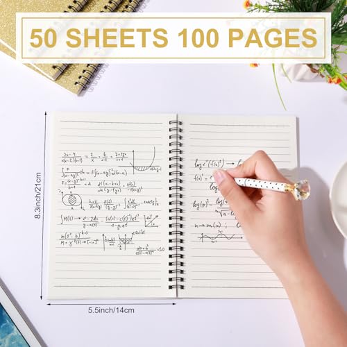 6 Pcs Spiral Notebooks (6 Count)