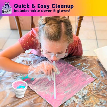 Low Mess Pouring Paint for Kids