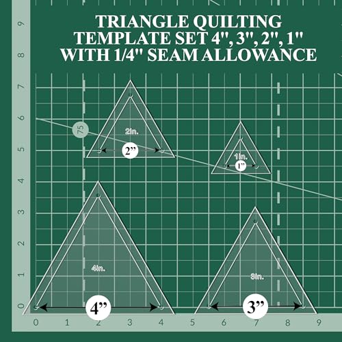 Quilting Acrylic Template Set (4 Count)
