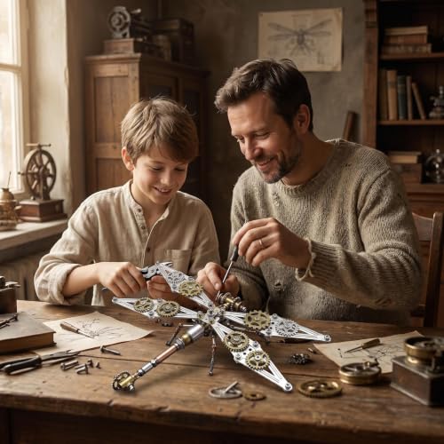 Steampunk Dragonfly 3D Metal Puzzle