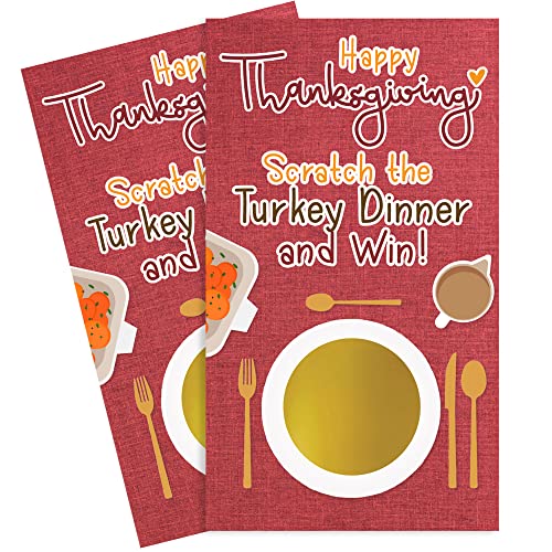 Thanksgiving Scratch Off Game (30 Count)