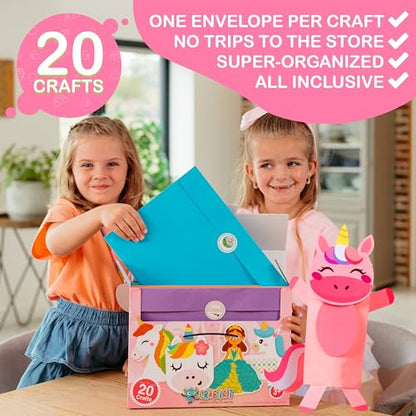 20 Award Winning Princess & Unicorn Crafts for Kids Ages 3