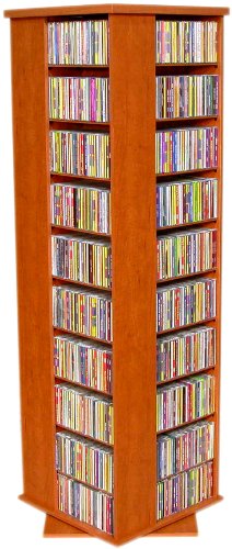 Revolving Media Tower 1000 Cherry