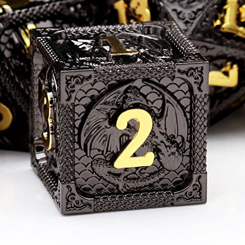 Metal DND Dice Set