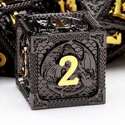 Metal DND Dice Set