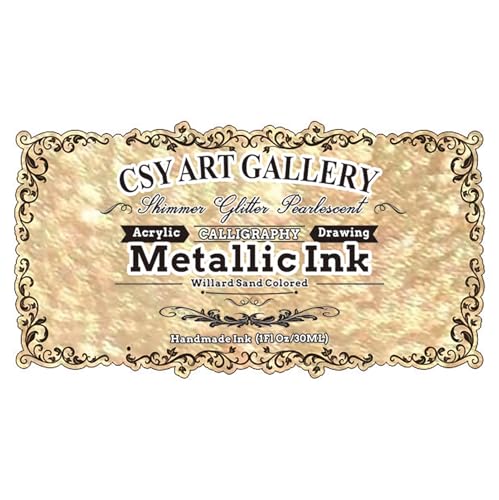 Metallic Acrylic Inks