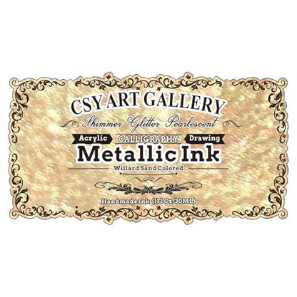 Metallic Acrylic Inks