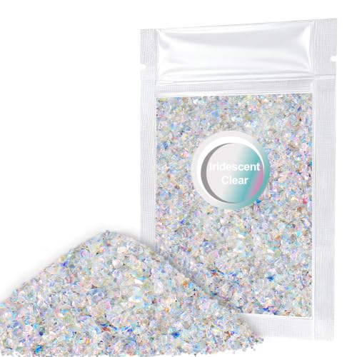1.8oz 50g Iridescent Crushed Glass