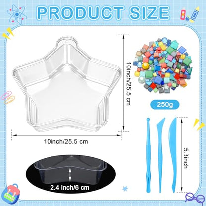 24 Pcs Stepping Stone Kit Includes Concrete Mold (24 Count)