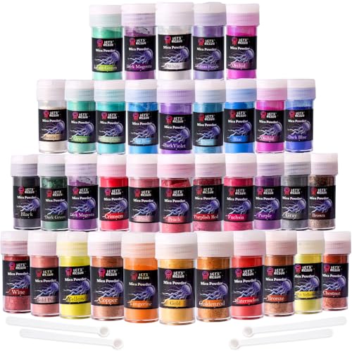 36 Colors Mica Powder (6.48 Ounce)