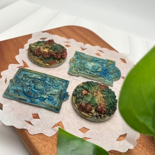 Art Mold for Polyclay Air Dry Clay Plaster