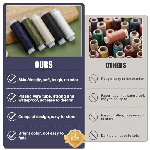 8 Rolls Sewing Thread (1600 Foot)