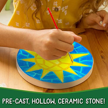 Mosaic Sun Stepping Stone Kit