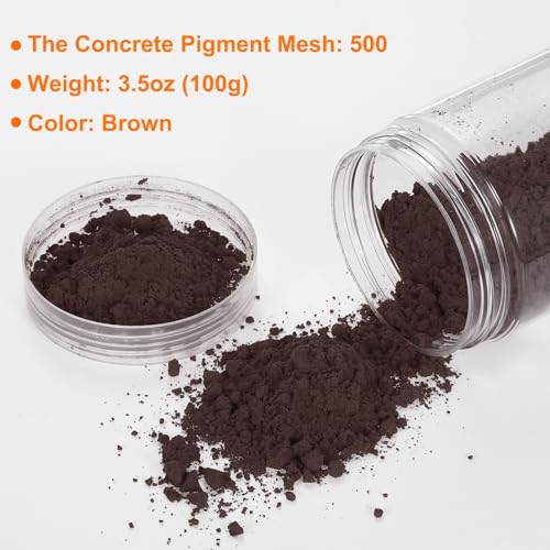 Iron Oxide Powder Concrete Pigment 500 Mesh 3.5oz (28.2 Ounce)