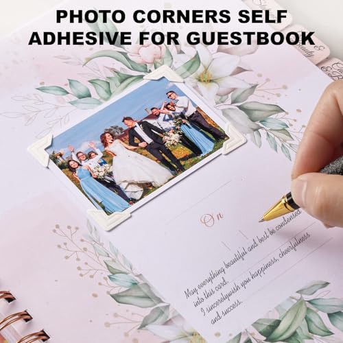 White Photo Corners Self