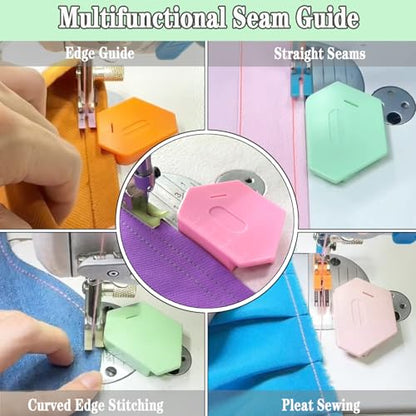 3PCS Magnetic Seam Guide for Sewing Machine (3 Count)