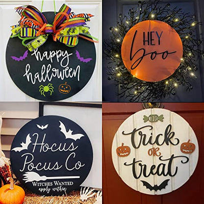 Halloween Stencils for Painting on Wood Halloween Stencils for Crafts (4 Count)