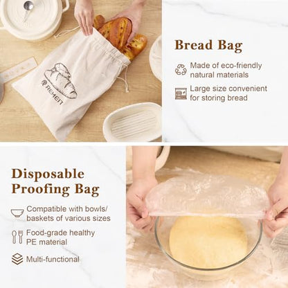 Banneton Bread Proofing Basket Sourdough Bread Baking Supplies