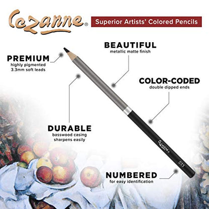 Creative Mark Premium Colored Pencils Black Set of 12 (12 Count)